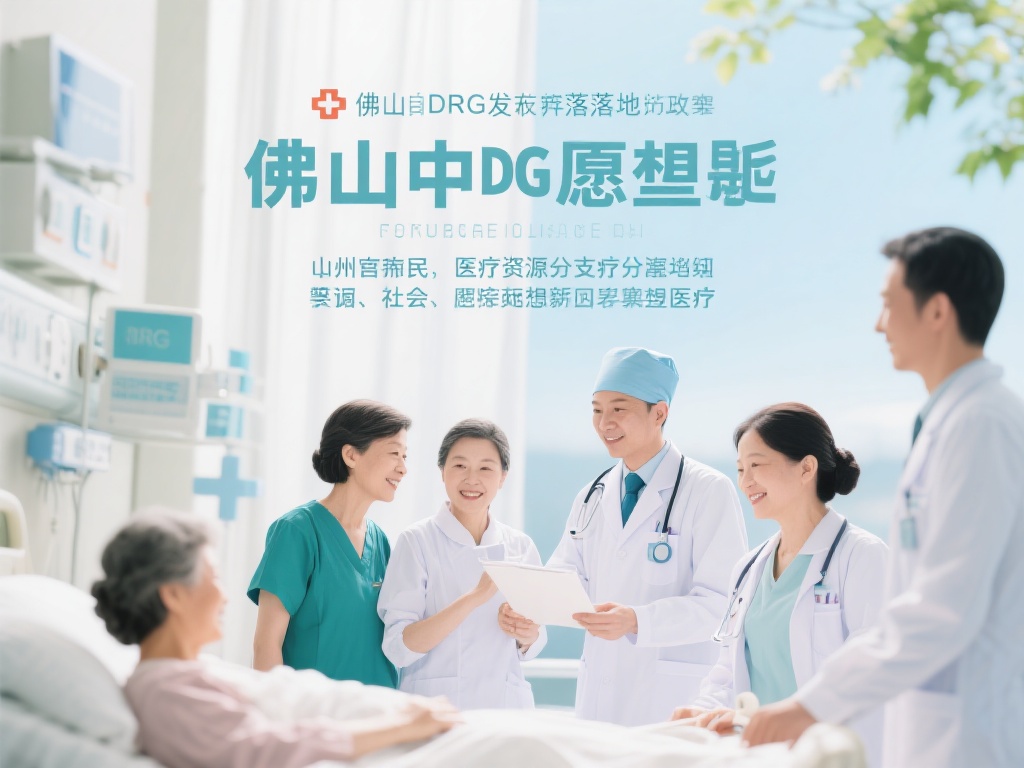 对于佛山DRG发文的落地，我们可以许下怎